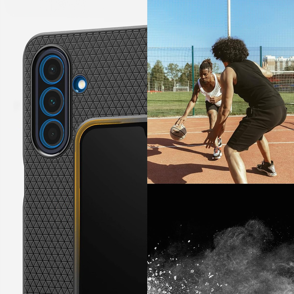 Etui Spigen Liquid Air do Samsung Galaxy A26 5G, czarne